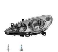 Faro Sinistro H1/H7 Per Peugeot 307 3A/C 3H 3E 3B Inclusi Lampadine Osram