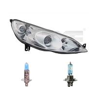 Faro Sinistro H1/H7 Per Peugeot 407 SW 6E_ 6D_ Inclusi Lampadine Osram