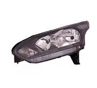 Faro Sinistro H15 Bianco Nero Per Ford Tourneo Connect/Grand Transit