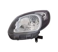 Faro Sinistro H4 Cristallo Nero Per Renault Kangoo/Grand KW0/1 FW0/1