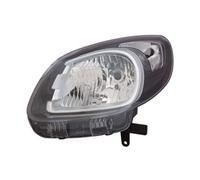 Faro Sinistro H4 Cristallo Nero Per Renault Kangoo/Grand KW0/1 FW0/1