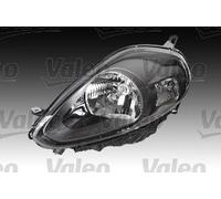 FARO SINISTRO H4 PARABOLA GRIGIA SCURO PER FIAT PUNTO EVO 09> VALEO