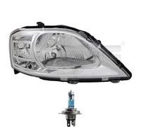 Faro Sinistro H4 Per Dacia Logan MCV KS_ LS_ Inclusi Lampadine Osram