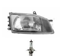 Faro Sinistro H4 Per Toyota Hiace IV Bus _H1_ _H2_ LXH1_ RZH1_ Inclusi Lampadine