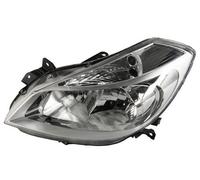 FARO SINISTRO H7-H1 PARABOLA CROMATA PER RENAULT CLIO 07> VALEO