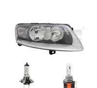 Faro Sinistro H7/H15 Per Audi A6 Avant 4F5 C6 4F2 Inclusi Lampadine Osram