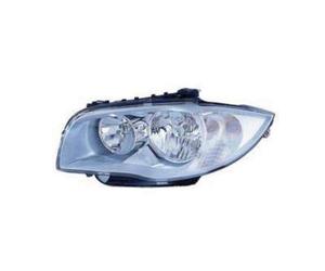 FARO SINISTRO H7/H7 P/GRIGIA SCURA BMW SERIE 1 E87 '04-'07 - PROIETT. FANALE