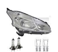 Faro Sinistro H7/H7/W21/5W Per Peugeot 208 CA_ CC_ Inclusi Lampadine Osram