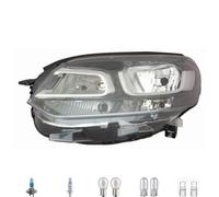Faro Sinistro Inclusi Lampade OSRAM Premium Per Citroën Jumpy Kasten V_