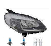 Faro Sinistro Inclusi Lampade OSRAM Premium Per Fiat Doblo Grande Monovolume