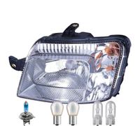 Faro Sinistro Inclusi Lampade OSRAM Premium Per Fiat Panda 169 Indicatori