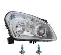 Faro Sinistro Inclusi Lampade OSRAM Premium Per Nissan Qashqai +2 I J10 JJ10