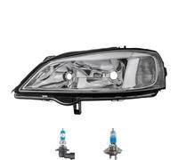 Faro Sinistro Inclusi Lampade OSRAM Premium Per Opel Astra G CC F48 F08