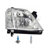 Faro Sinistro Inclusi Lampade OSRAM Premium Per Opel Meriva Con Supporto Lampada