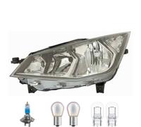 Faro Sinistro Inclusi Lampade OSRAM Premium Per Seat Ibiza V KJ1 Con Indicatori