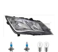 Faro Sinistro Inclusi Lampade OSRAM Premium Per Seat Leon 5F1 Con Motore LWR