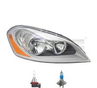 Faro Sinistro Inclusi Lampade OSRAM Premium Per Volvo XC60 156 Con Motore LWR