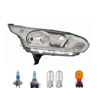 Faro Sinistro Inclusi Lampade Premium Per Ford Transit Custom V362 Furgone