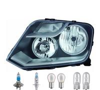 Faro Sinistro Inclusi Lampade Premium Per VW Amarok 2H_ S1B Con LWR Motore