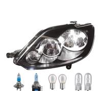Faro Sinistro Inclusi Lampade Premium Per VW Golf Plus 5M1 521 Con Motore LWR