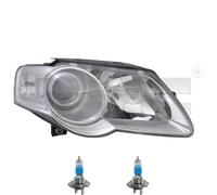 Faro Sinistro Inclusi Lampade Premium Per VW Passat Variant 3C5 Con Motore LWR