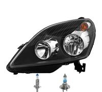 Faro Sinistro Inclusi Lampadine OSRAM H1 H7 Con Motore LWR Per Opel Zafira B A05