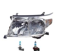 Faro Sinistro Inclusi Lampadine OSRAM H11 HB3 Per Toyota Land Cruiser 200