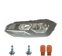 Faro Sinistro Inclusi Lampadine OSRAM H7 Con Motore LWR Per VW Polo AW1 BZ1
