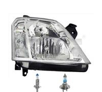 Faro Sinistro Inclusi Lampadine OSRAM H7 H1 Con Supporto Lampada Per Opel Meriva