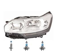 Faro Sinistro Inclusi Lampadine OSRAM H7 H1 Per Citroën C5 III Break TD RW