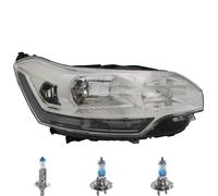 Faro Sinistro Inclusi Lampadine OSRAM H7 H1 Per Citroën C5 III Break TD RW