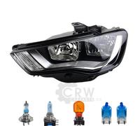 Faro Sinistro Inclusi Lampadine OSRAM H7 H15 Per Audi A3 Sportback 8VA 8VF 8V1