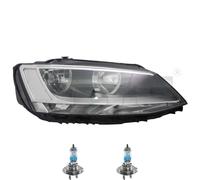 Faro Sinistro Inclusi Lampadine OSRAM H7 Per VW Jetta IV 162 163 AV3 AV2