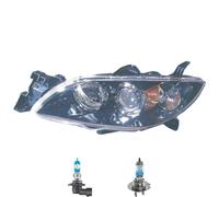 Faro Sinistro Inclusi Lampadine OSRAM HB3 H7 Con Indicatori Per Mazda 3 Berlina