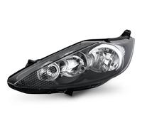 Faro Sinistro Nero Ford Fiesta MK6 08-12 Autista Lato OEM Hella