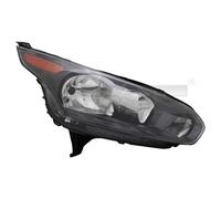 Faro Sinistro Nero + Giallo H7/H15 Con Luce Diurna Per Ford Tourneo