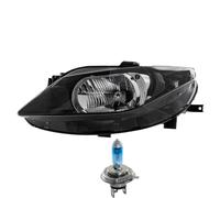 Faro Sinistro Nero Inclusi Lampade Premium Per Seat Ibiza IV 6J5 6P1