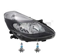 Faro Sinistro Nero Inclusi Lampadine OSRAM Per Renault Clio III BR0/1 CR0/1