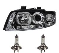 Faro Sinistro Per Audi A4 B6 Tipo 8E Berlina/Avant H7+H7 Anno 01-04