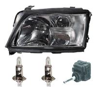 Faro Sinistro Per Audi A6 4A C4 Anno 94-97 Philips H1/H1+Motore Elettrico LWR