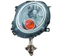 Faro Sinistro Per BMW Mini One Cooper Clubman 07->> Con Indicatori Gialli H4 TU5