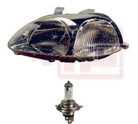 Faro Sinistro Per Honda Civic Anno 10/95-12/98 H4 Fari Anteriori