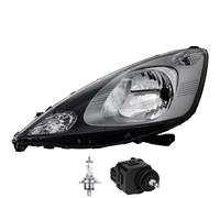 Faro Sinistro Per Honda Jazz 08-10 H4 Inclusi Lampadine OSRAM Motore
