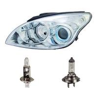 Faro Sinistro Per Hyundai I30 Anno 07-10 H1+H7 Inclusi Lampadine PHILIPS