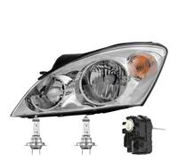 Faro Sinistro Per Kia Ceed 06-09 Senza Motore Inclusi Lampadine OSRAM