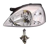 Faro Sinistro Per Kia Rio Tipo DC Anno 02-05 Facelift Con Indicatori (Bianco) H4