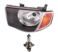 Faro Sinistro Per Mitsubishi L200 11.05.-08.07 Con Freccia (Arancione) H4