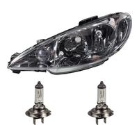 Faro Sinistro Per Peugeot 206 CC 2D 1.6 16V 2.0 S16 2A/C 1.4I 1.1I 2E/K