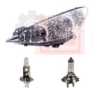Faro Sinistro Per Peugeot 308 I 4A_ 4C_ 1.6 16V 1.4 4E_ 4H_ 2.0 HDi 4B_