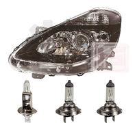 Faro Sinistro Per Renault Clio Anno 05/09 ->> H7+H7+H1 Inclusi Lampadine PHILIPS